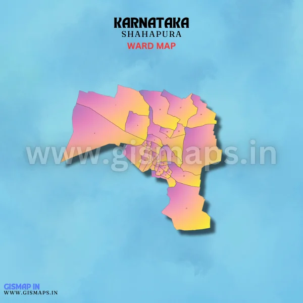 Shahapura Ward Map (Karnataka)